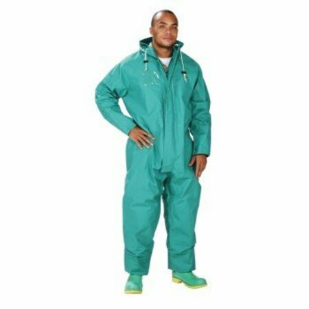 DUNLOP ONGUARD Chemtex Level C Coverall with Hood Medium WPL137-M